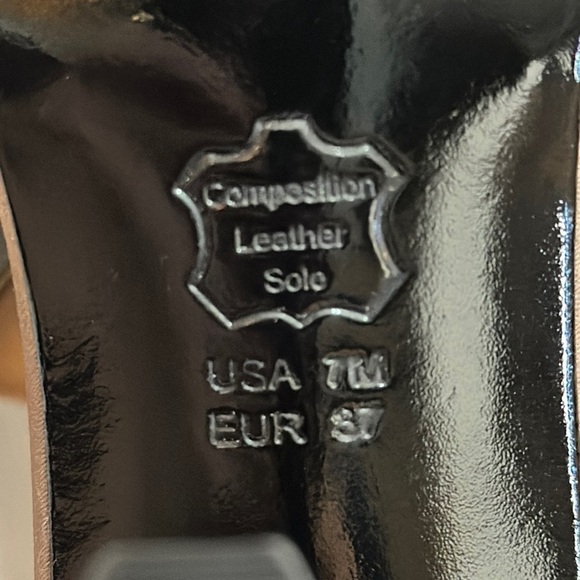 Nina Beaded Satin Leather Upper Slingback Heels Size 7 - NWOT - Picture 12 of 12